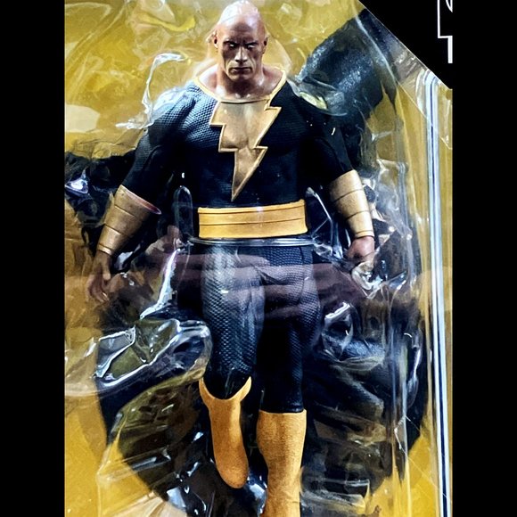DC Direct PVC 12" Statue, Black Adam Figure, 1st Addition, 100% New Sealed - Picture 2 of 13